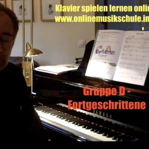 klavier-gruppe d - onlinemusikschule